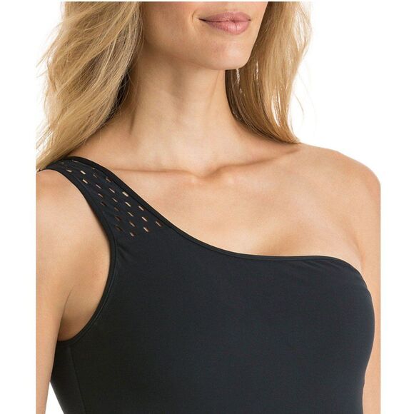 XXS Vineyard Vines, Black One Piece Swimsuit, Style 2M0526 - Picture 7 of 7